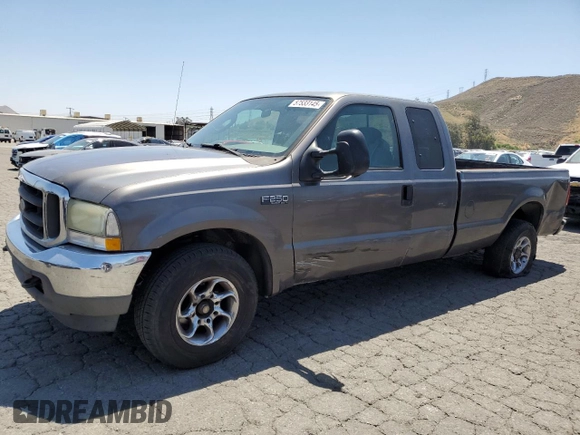2004 Ford F-250 XL with VIN 1FTNX20L64EB19073, listed as a Copart auction lot 57533145 with 287,118 mi miles and Salvage title. Bid and sale history available at DreamBid. Image 1.