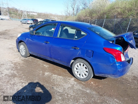 2012 Nissan Versa SV with VIN 3N1CN7AP0CL889069, listed as a IAAI auction lot 41942068 with 123,584 mi miles. Bid and sale history available at carsss.com. Image 3.