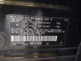 2021 Toyota RAV4 LE z VIN 2T3G1RFV9MC250665, wystawiony jako IAAI lot #42138232 z przebiegiem 40 574 mil mil oraz . Historia ofert i sprzedaży dostępna na DreamBid. Obrazek 9.