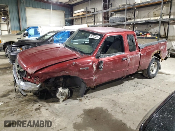 2001 Ford Ranger XL Fleet with VIN 1FTZR15E11PB75101, listed as a Copart auction lot 45923395 with 240,015 mi miles and Salvage Title. Bid and sale history available at DreamBid. Image 1.