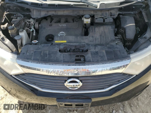 2014 Nissan Quest S with VIN JN8AE2KP1E9105066, listed as a Copart auction lot 52722365 with 140,840 mi miles and Salvage Title. Bid and sale history available at carsss.com. Image 12.