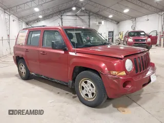 2010 Jeep Patriot Sport with VIN 1J4NF2GB9AD591389, listed as a IAAI auction lot 41804967 with 126,359 mi miles. Bid and sale history available at carsss.com. Image 1.