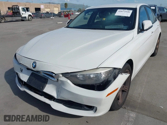 2014 BMW 3 Series 328i with VIN WBA3C1C54EK108518, listed as a IAAI auction lot 41872146 with 116,407 mi miles. Bid and sale history available at carsss.com. Image 6.