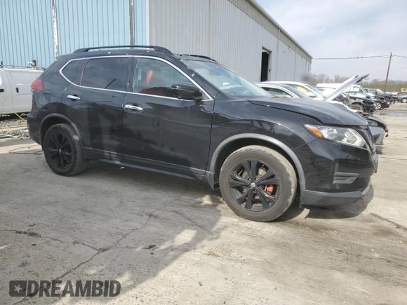 2019 Nissan Rogue SV with VIN JN8AT2MV1KW392634, listed as a Copart auction lot 49482255 with 148,911 mi miles and Salvage Title. Bid and sale history available at carsss.com. Image 4.