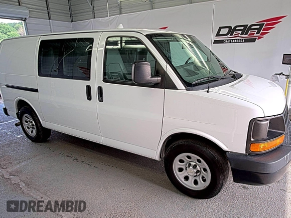 2013 Chevrolet Express Cargo with VIN 1GCSGAFX4D1156427, listed as a IAAI auction lot 42792050 with 229,858 mi miles and . Bid and sale history available at DreamBid. Image 14.
