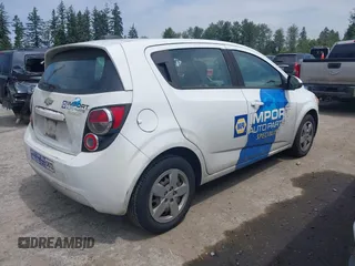 2015 Chevrolet Sonic LS with VIN 1G1JA6SHXF4134063, listed as a IAAI auction lot 42520887 with 221,364 mi miles and . Bid and sale history available at DreamBid. Image 4.