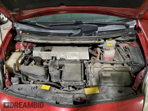 2013 Toyota Prius One with VIN JTDKN3DU9D1650809, listed as a Copart auction lot 53112825 with 251,324 mi miles and Clean Title. Bid and sale history available at carsss.com. Image 12.