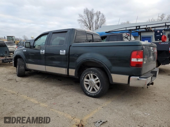 2005 Ford F-150 XLT with VIN 1FTPW12595KE80238, listed as a Copart auction lot 44429055 with 158,955 mi miles and Salvage Title. Bid and sale history available at carsss.com. Image 2.
