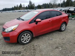 2012 Kia Rio LX with VIN KNADM4A37C6087979, listed as a Copart auction lot 48225785 with 191,113 mi miles and Salvage Title. Bid and sale history available at carsss.com. Image 1.