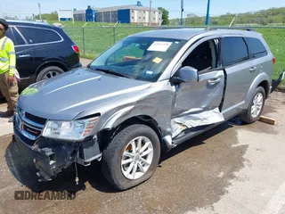 2017 Dodge Journey SXT with VIN 3C4PDCBG3HT531402, listed as a IAAI auction lot 42062374 with 157,625 mi miles and . Bid and sale history available at carsss.com. Image 2.
