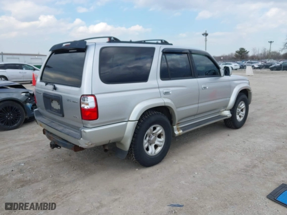 2001 Toyota 4Runner SR5 with VIN JT3HN86R610354474, listed as a IAAI auction lot 41873100 with 340,628 mi miles. Bid and sale history available at carsss.com. Image 4.