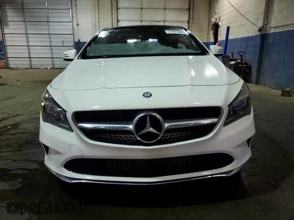 2017 Mercedes-Benz CLA with VIN WDDSJ4GB1HN419242, listed as a Copart auction lot 51975895 with 57,300 mi miles and Clean Title. Bid and sale history available at carsss.com. Image 5.