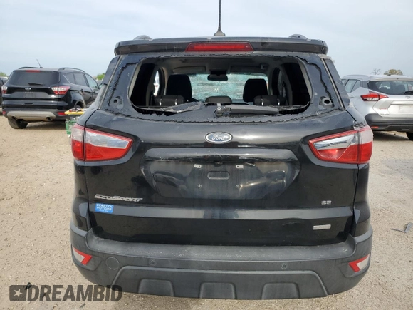 2018 Ford EcoSport SE with VIN MAJ3P1TE7JC247527, listed as a Copart auction lot 50539735 with 87,659 mi miles and Clean title. Bid and sale history available at DreamBid. Image 6.