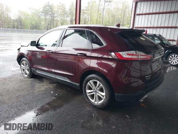 2019 Ford Edge SEL z VIN 2FMPK4J96KBB18838, wystawiony jako IAAI lot #42237001 z przebiegiem 72 875 mil mil oraz . Historia ofert i sprzedaży dostępna na DreamBid. Obrazek 3.