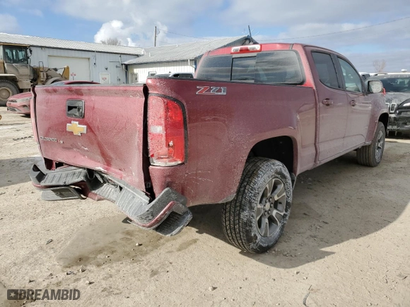 2019 Chevrolet Colorado 4WD Z71 with VIN 1GCGTDEN9K1122922, listed as a Copart auction lot 41808035 with 118,529 mi miles and Salvage Title. Bid and sale history available at carsss.com. Image 3.