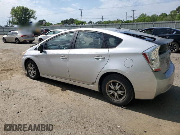 2010 Toyota Prius II with VIN JTDKN3DU3A0156981, listed as a Copart auction lot 52786365 with 156,549 mi miles and Salvage Title. Bid and sale history available at carsss.com. Image 2.