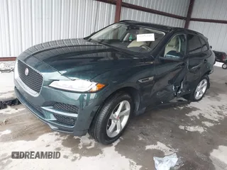 2018 Jaguar F-Pace 25t Premium with VIN SADCJ2FX9JA290961, listed as a IAAI auction lot 42371547 with 37,854 mi miles and . Bid and sale history available at DreamBid. Image 17.