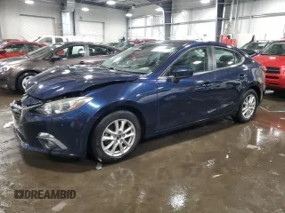 2015 Mazda 3 i Grand Touring with VIN 3MZBM1W73FM210036, listed as a Copart auction lot 85478524 with 86,644 mi miles and Salvage Title. Bid and sale history available at DreamBid. Image 1.