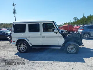 2015 Mercedes-Benz G-Class G 63 AMG with VIN WDCYC7DF0FX231296, listed as a IAAI auction lot 41810368 with 92,158 mi miles. Bid and sale history available at carsss.com. Image 13.