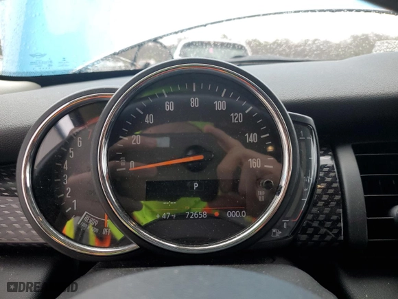 2018 MINI Hardtop 4 Door Cooper S with VIN WMWXU3C5XJ2F51652, listed as a Copart auction lot 88960935 with 72658 miles and Salvage Title. Bid and sale history available at carsss.com. Image 9.