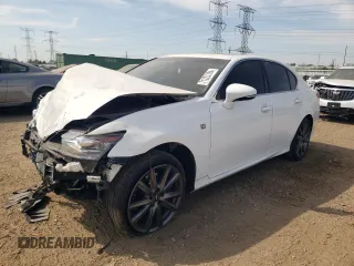 2015 Lexus GS 350 with VIN JTHCE1BL5FA004705, listed as a Copart auction lot 71223184 with 123,671 mi miles and Salvage Title. Bid and sale history available at carsss.com. Image 1.
