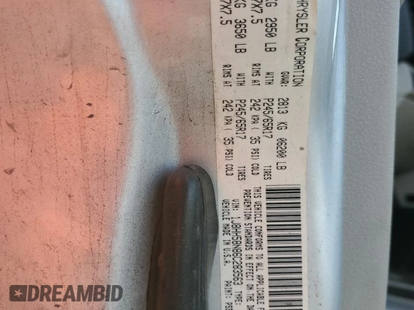 2006 Jeep Commander Limited z VIN 1J8HH58N86C283563, wystawiony jako Copart lot #64751605 z przebiegiem 203 567 mil mil oraz Szkoda całkowita • Salvage title. Historia ofert i sprzedaży dostępna na DreamBid. Obrazek 13.
