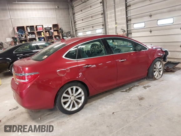2012 Buick Verano with VIN 1G4PP5SK0C4164623, listed as a IAAI auction lot 41954204 with 122,450 mi miles and . Bid and sale history available at carsss.com. Image 4.