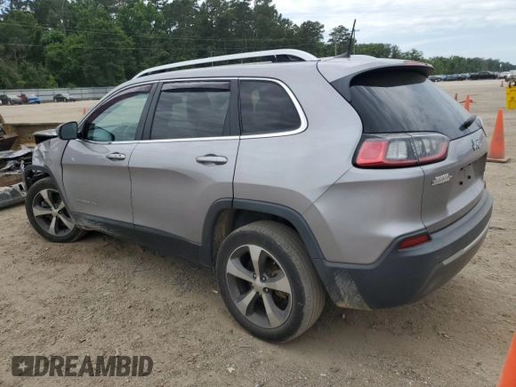 2019 Jeep Cherokee Limited with VIN 1C4PJLDB6KD278289, listed as a Copart auction lot 59856035 with 70,246 mi miles and Salvage title. Bid and sale history available at DreamBid. Image 2.