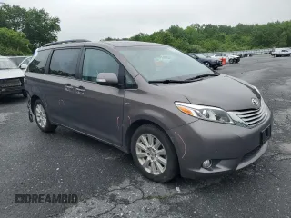 2016 Toyota Sienna Limited with VIN 5TDDK3DC8GS130925, listed as a Copart auction lot 60163985 with 157,507 mi miles and Salvage title. Bid and sale history available at DreamBid. Image 4.