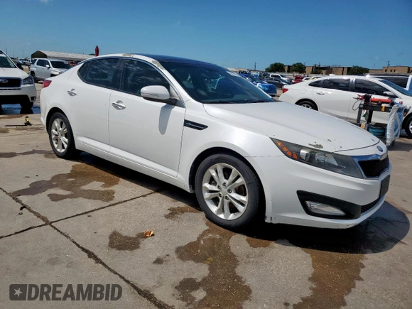 2013 Kia Optima EX с VIN 5XXGN4A77DG182352, выставлен на аукционе Copart как лот 54130995 с пробегом 174 866 миль миль и Чистый • Clean title. История ставок и продаж доступна на DreamBid. Изображение 4.