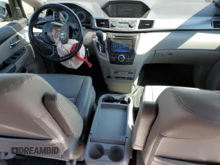 2014 Honda Odyssey Touring with VIN 5FNRL5H91EB502555, listed as a Copart auction lot 61872285 with 203,448 mi miles and Salvage title. Bid and sale history available at DreamBid. Image 8.