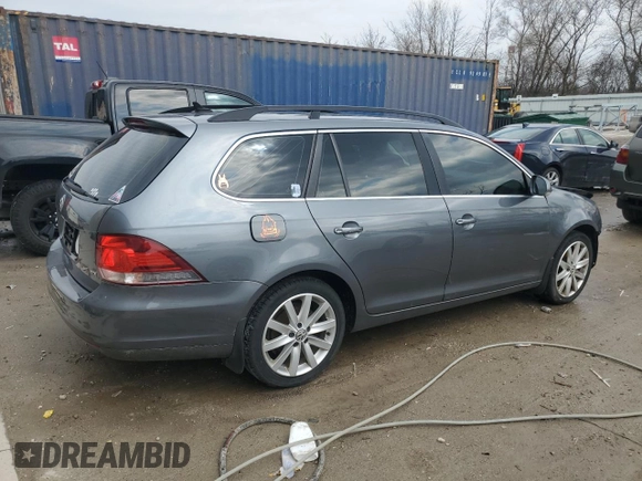 2014 Volkswagen Jetta SportWagen TDI w/Sunroof & Nav with VIN 3VWPL7AJ5EM601492, listed as a Copart auction lot 53085425 with 143,881 mi miles and Non Repairable. Bid and sale history available at carsss.com. Image 3.