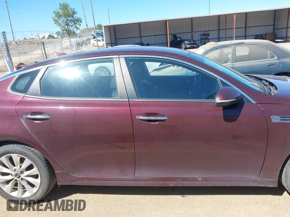 2017 Kia Optima LX with VIN 5XXGT4L33HG163285, listed as a IAAI auction lot 41802193 with 122,159 mi miles. Bid and sale history available at carsss.com. Image 13.