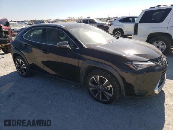 2021 Lexus UX 200 with VIN JTHP3JBH3M2036563, listed as a Copart auction lot 89325065 with 65,253 mi miles and Salvage title. Bid and sale history available at DreamBid. Image 4.