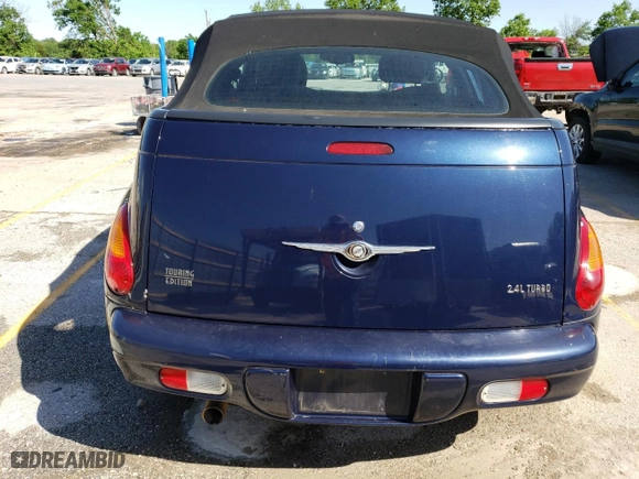 2005 Chrysler PT Cruiser Touring with VIN 3C3EY55E35T562358, listed as a Copart auction lot 88401735 with 142,887 mi miles and Non Repairable. Bid and sale history available at carsss.com. Image 6.