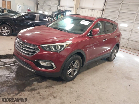 2017 Hyundai Santa Fe Sport Luxury with VIN 5XYZUDLB9HG470534, listed as a IAAI auction lot 41541610 with 103,963 mi miles. Bid and sale history available at carsss.com. Image 17.