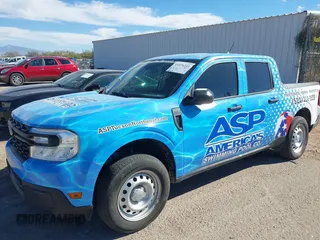 2023 Ford Maverick XL with VIN 3FTTW8E39PRA39306, listed as a IAAI auction lot 41476241 with 12,003 mi miles and . Bid and sale history available at DreamBid. Image 2.