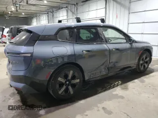 2023 BMW iX xDrive50 with VIN WB523CF0XPCL86360, listed as a Copart auction lot 87999875 with 45,581 mi miles and Salvage Title. Bid and sale history available at carsss.com. Image 3.