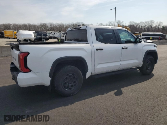 2024 Toyota Tundra TRD Pro Hybrid with VIN 5TFPC5DB7RX041471, listed as a Copart auction lot 48165595 with 23,317 mi miles and Clean title. Bid and sale history available at DreamBid. Image 3.