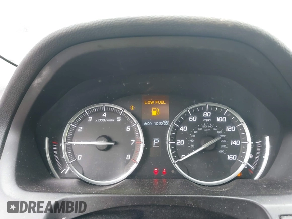 2016 Acura TLX V6 with VIN 19UUB2F35GA009159, listed as a IAAI auction lot 41972718 with 102,202 mi miles. Bid and sale history available at carsss.com. Image 16.