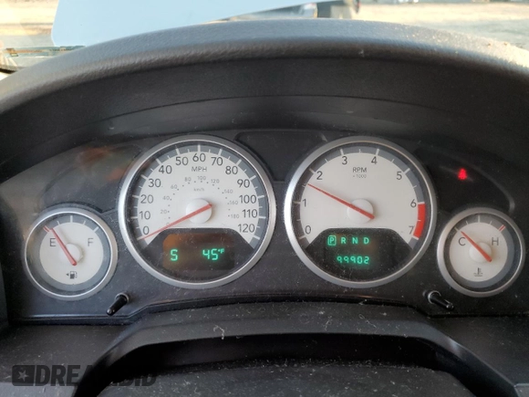 2010 Dodge Grand Caravan SXT with VIN 2D4RN5D16AR496795, listed as a Copart auction lot 83374834 with 99,902 mi miles and Salvage Title. Bid and sale history available at DreamBid. Image 9.