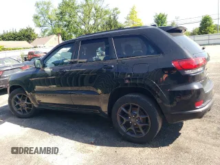 2019 Jeep Grand Cherokee Limited with VIN 1C4RJFBGXKC843402, listed as a Copart auction lot 57148265 with 96,615 mi miles and Salvage title. Bid and sale history available at DreamBid. Image 2.