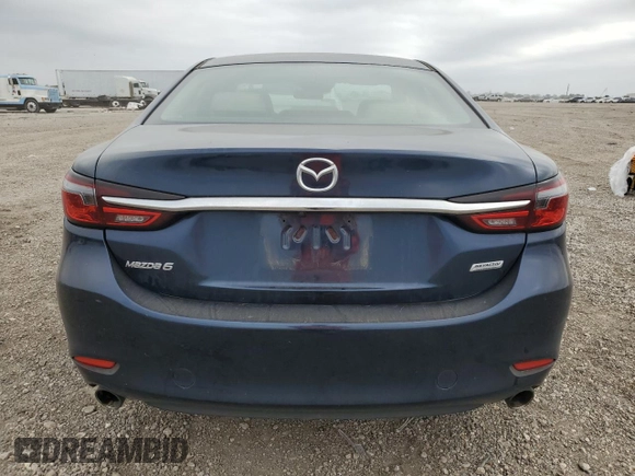 2018 Mazda Mazda6 Touring with VIN JM1GL1VM1J1324271, listed as a Copart auction lot 44379445 with 92,146 mi miles and Salvage Title. Bid and sale history available at carsss.com. Image 6.