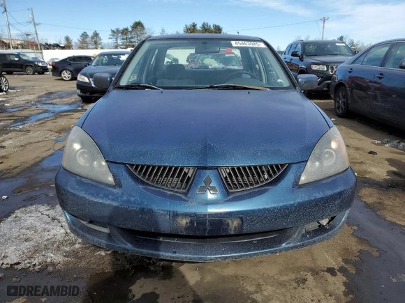 2005 Mitsubishi Lancer ES with VIN JA3AJ26E65U025256, listed as a Copart auction lot 45463085 with 194,144 mi miles and Salvage Title. Bid and sale history available at carsss.com. Image 5.