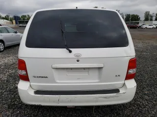 2004 Kia Sedona LX with VIN KNDUP131346544101, listed as a Copart auction lot 72207784 with 0 mi miles and Salvage Title. Bid and sale history available at carsss.com. Image 6.