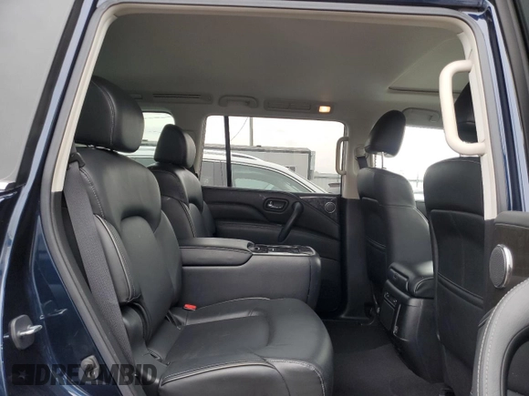 2021 Infiniti QX80 LUXE with VIN JN8AZ2AE2M9271910, listed as a Copart auction lot 71008452 with 46,327 mi miles. Bid and sale history available at carsss.com. Image 10.
