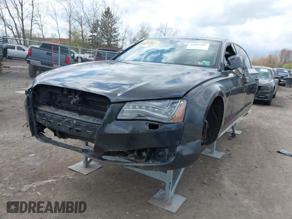 2011 Audi A8 with VIN WAUAVAFD7BN023512, listed as a IAAI auction lot 42083983 with Not provided miles and . Bid and sale history available at DreamBid. Image 2.