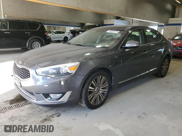 2014 Kia Cadenza Premium with VIN KNALN4D70E5150792, listed as a Copart auction lot 78092074 with 183,714 mi miles and Clean Title. Bid and sale history available at carsss.com. Image 1.
