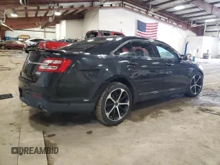 2015 Ford Taurus SHO with VIN 1FAHP2KT8FG156875, listed as a Copart auction lot 49817945 with 105,508 mi miles and Clean Title. Bid and sale history available at DreamBid. Image 3.