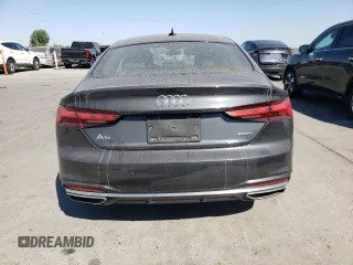 2022 Audi A5 Sportback Premium with VIN WAUABCF59NA007997, listed as a Copart auction lot 72692294 with 20,929 mi miles and Salvage Title. Bid and sale history available at carsss.com. Image 6.